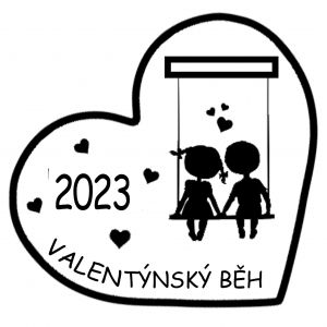 Valentýnský virtuální běh 2023